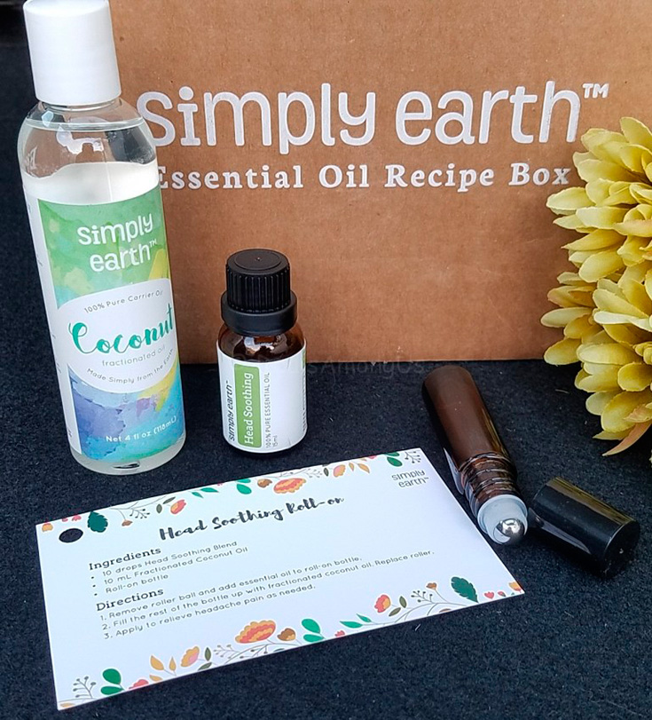 Simply Earth Essential Oil Recipe Box Giveaway
