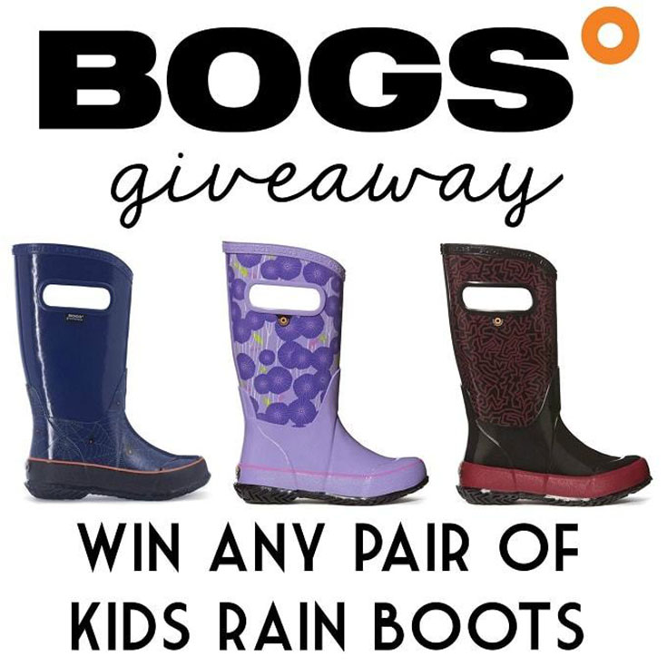 Bogs Kids Rain Boots Giveaway