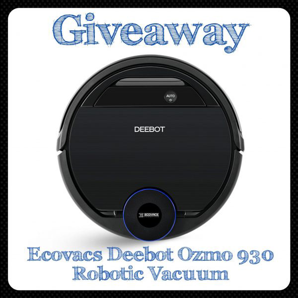 Ecovacs Deebot Ozmo 930 Robotic Vacuum Giveaway