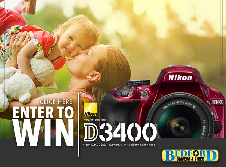 Nikon D3400 Camera Kit Giveaway