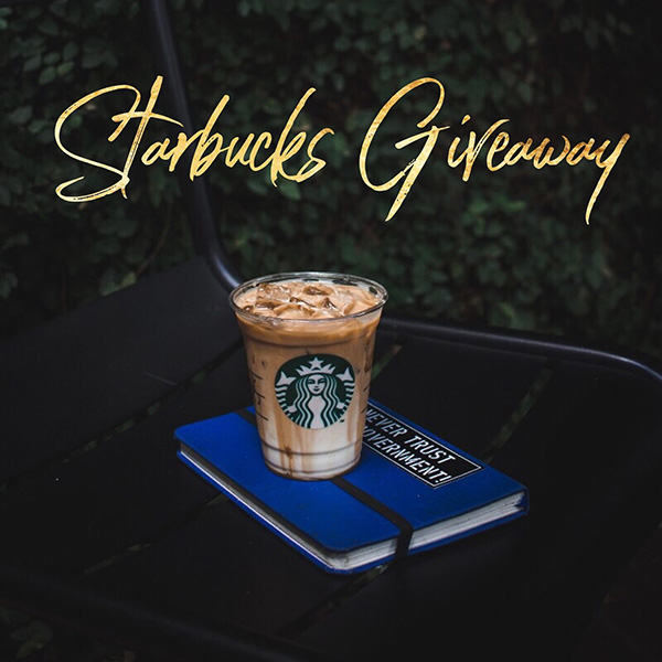 $100 Starbucks Gift Card Giveaway