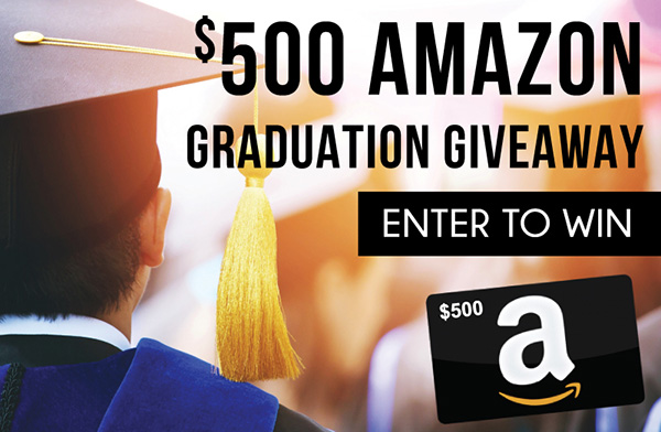 $500 Amazon Graduation Giveaway