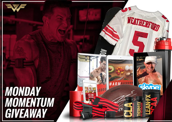 Weatherford Fit Monday MOMENTUM Giveaway