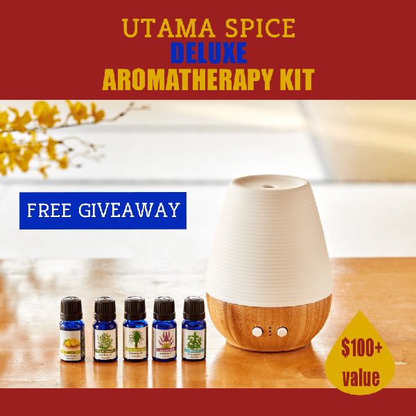 Utama Spice Deluxe Aromatherapy Kit Giveaway 