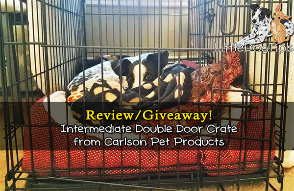 Carlson Pet Double Door Crate Giveaway