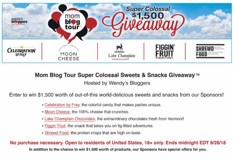 Super Colossal Sweets & Snacks Giveaway 