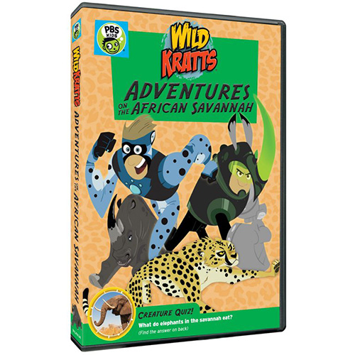 Wild Kratts: Adventures on the African Savannah DVD Giveaway 