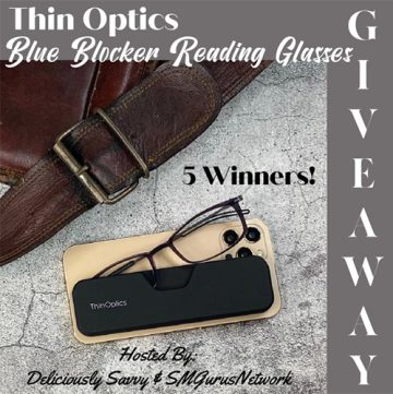 ThinOptics Blue Light Blocker Reading Glasses Giveaway