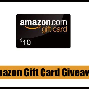 Amazon Gift Card Giveaway